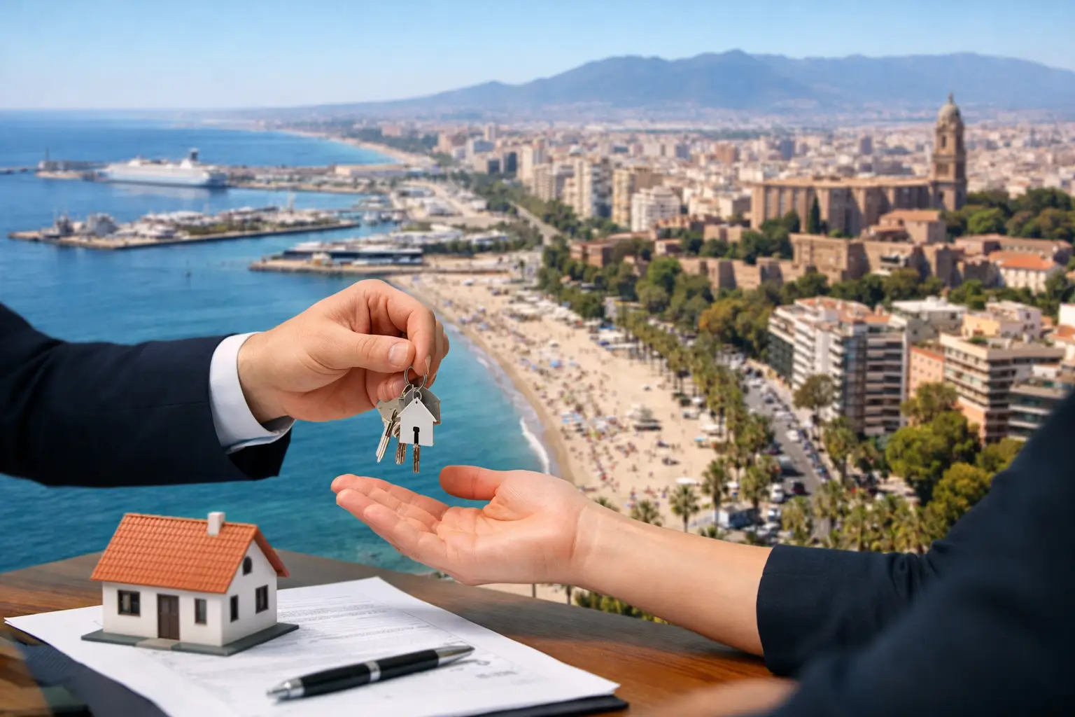Inmobiliaria para vender piso en Málaga