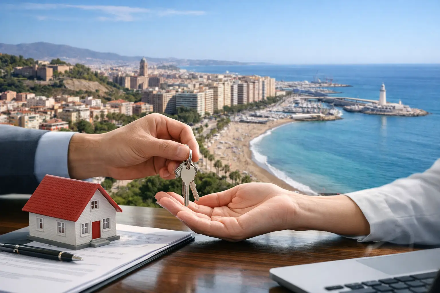Venta de vivienda en Málaga sin perder tiempo