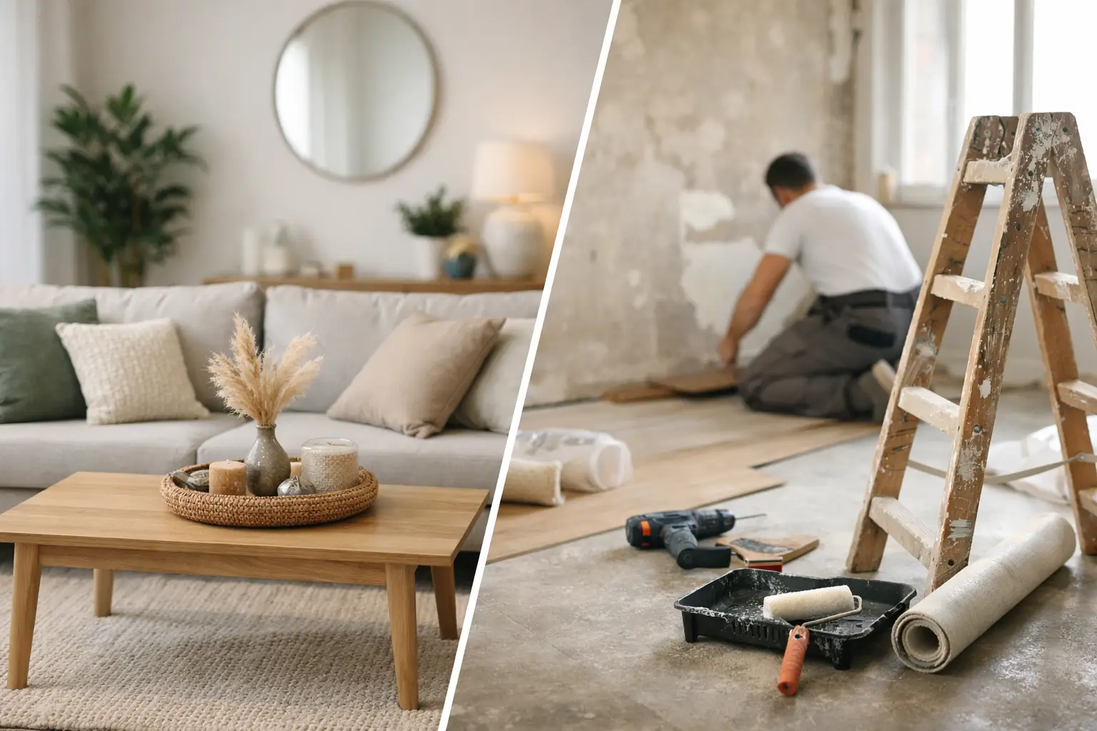 Home staging o reforma ligera: qué conviene
