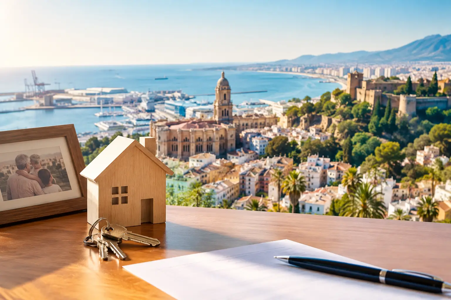 Caso de venta de piso heredado en Málaga